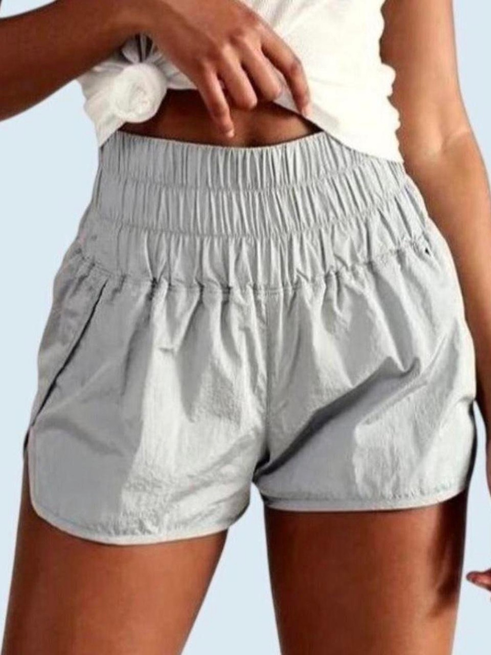Free People Movement The Way Home Shorts | Silver | Women’s XS